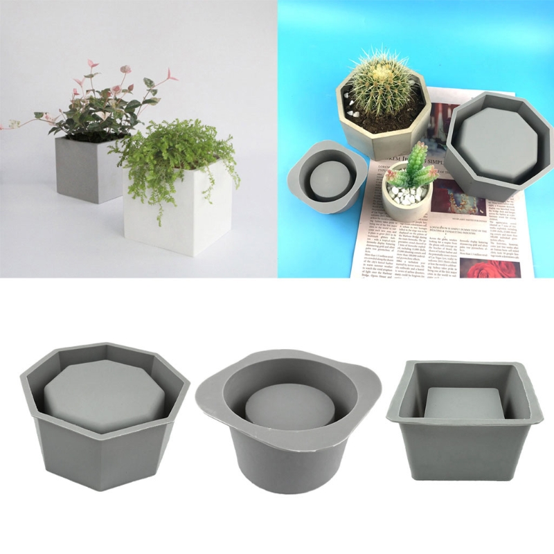 Echeveria Succulent - Handgemaakte Sappige Planter Bloempot Siliconen Mal
